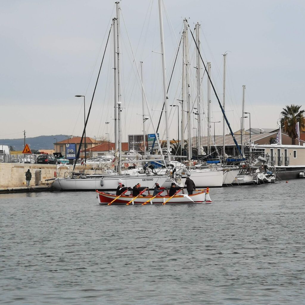 Rame traditionnelle à Sète dans l’Hérault